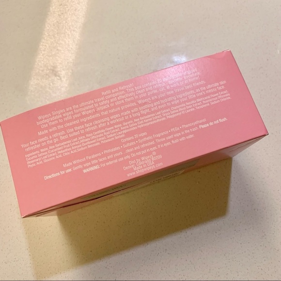 Wipeys Luxury Face Wipes Pack of 20 - Picture 6 of 6